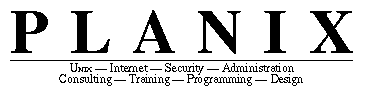 [[ The Planix, Inc. logo here ]]